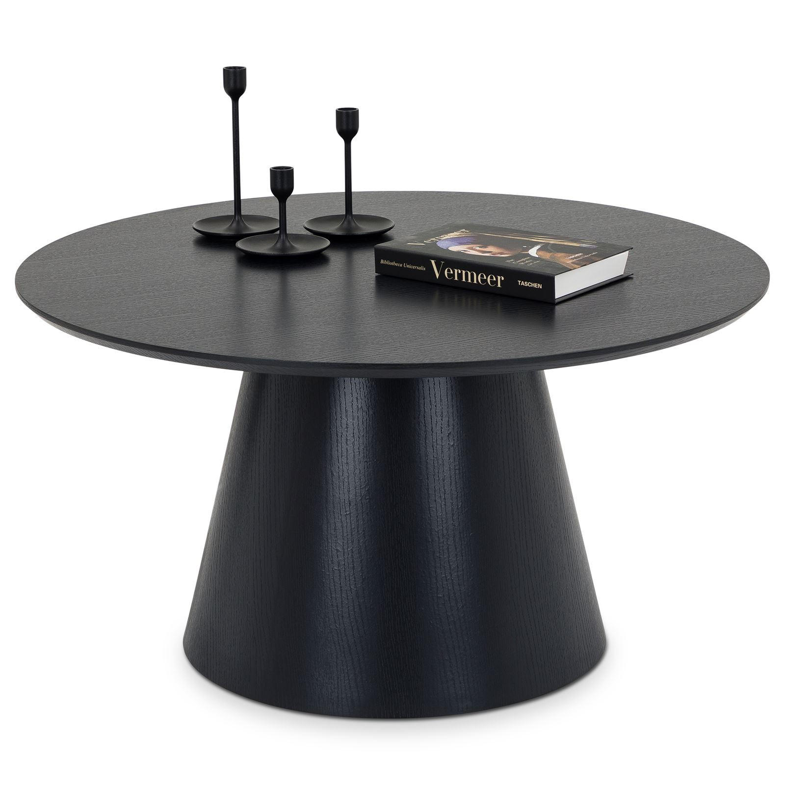 COUCHTISCH RUDA schwarz - Schwarz, Holzwerkstoff (85/85/45cm) - IDIMEX