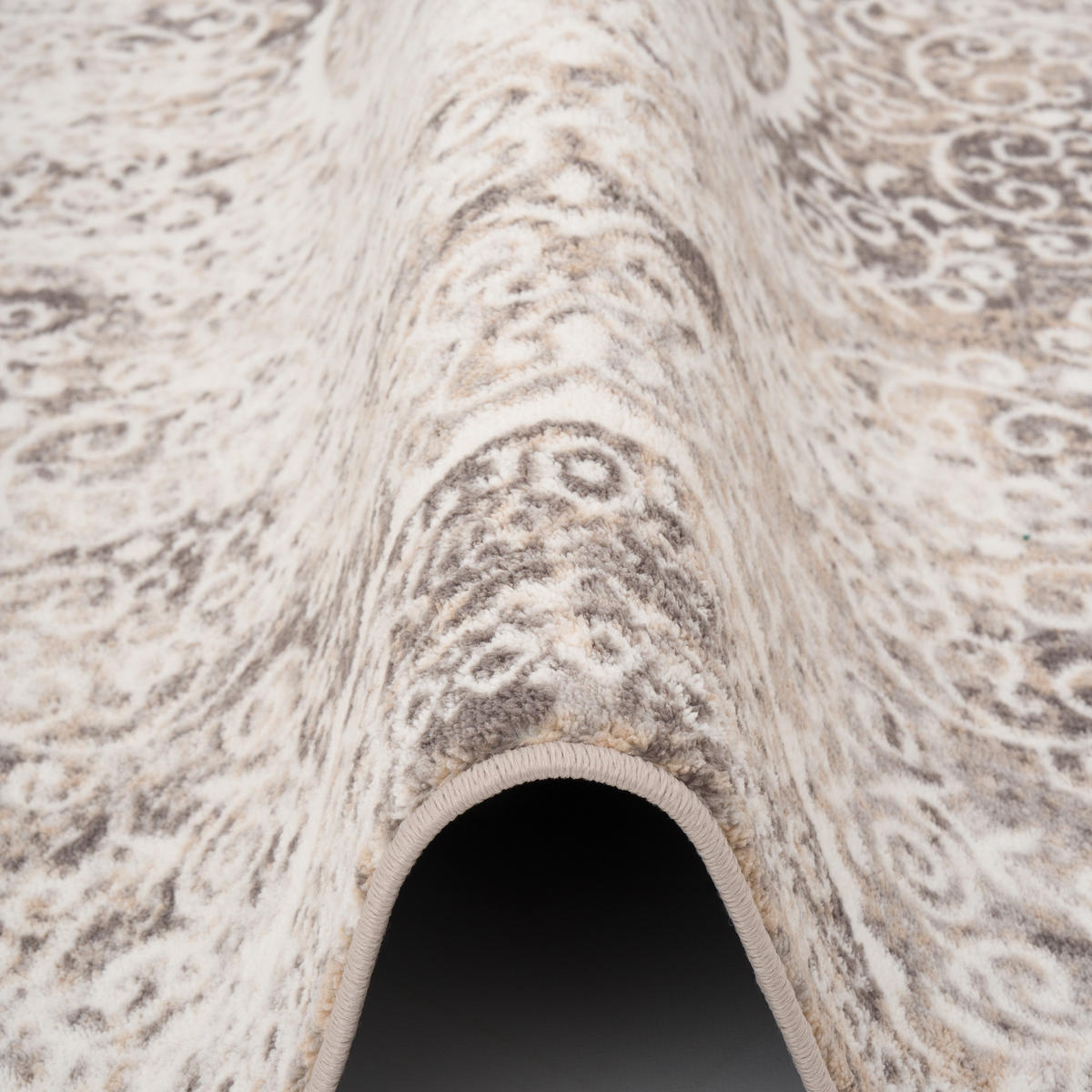 DESIGNER TEPPICH TAWIRA VINTAGE KLASSIK BAROCK - Beige, Textil (80/150cm) - Pergamon