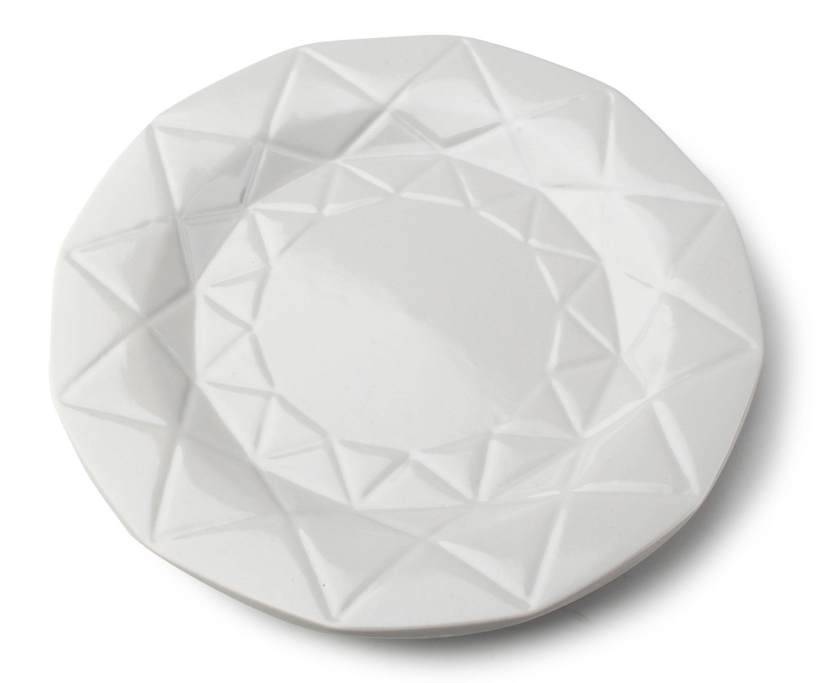 DINNERTELLER Adel Grau 24/24/3 cm Keramik - Grau, Keramik (24cm) - Mondex