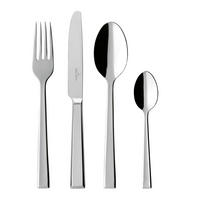 TAFELBESTECK Victor silber 24er Set - Silberfarben, Metall - Villeroy & Boch