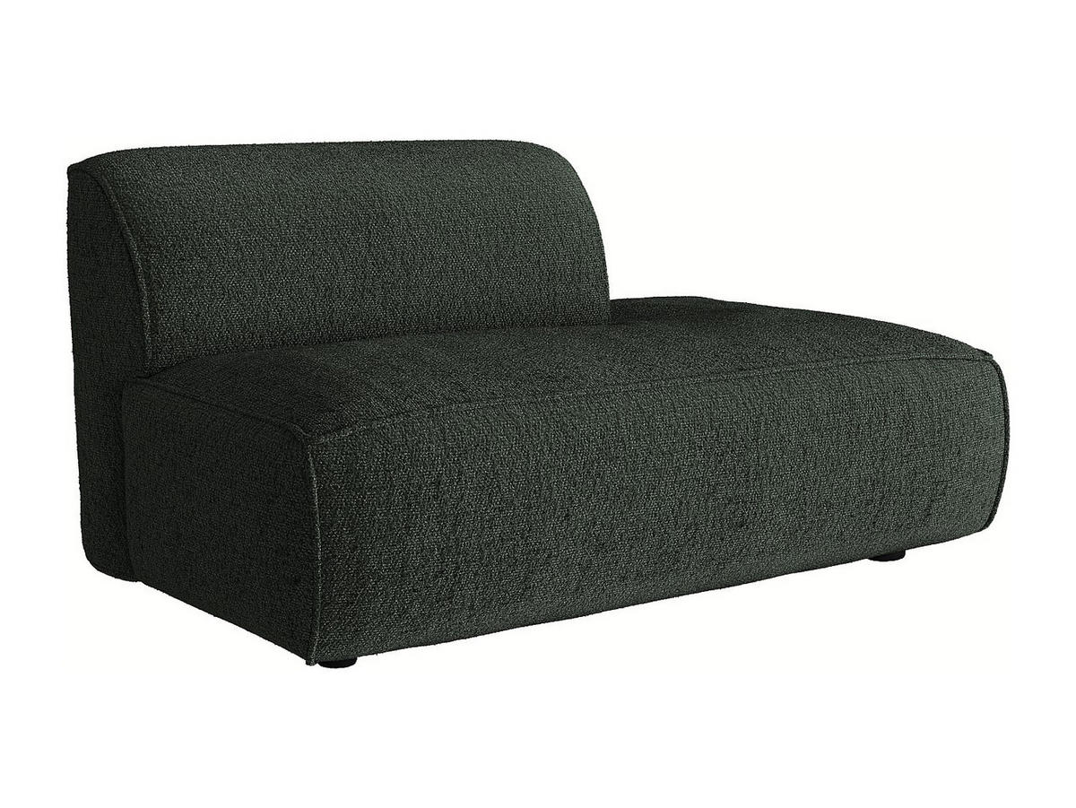 RECAMIERE ohne Schlaffunktion - 1 Person - stoff - grün Camilio - Grün, Textil (130/74/97cm) - Vente-Unique