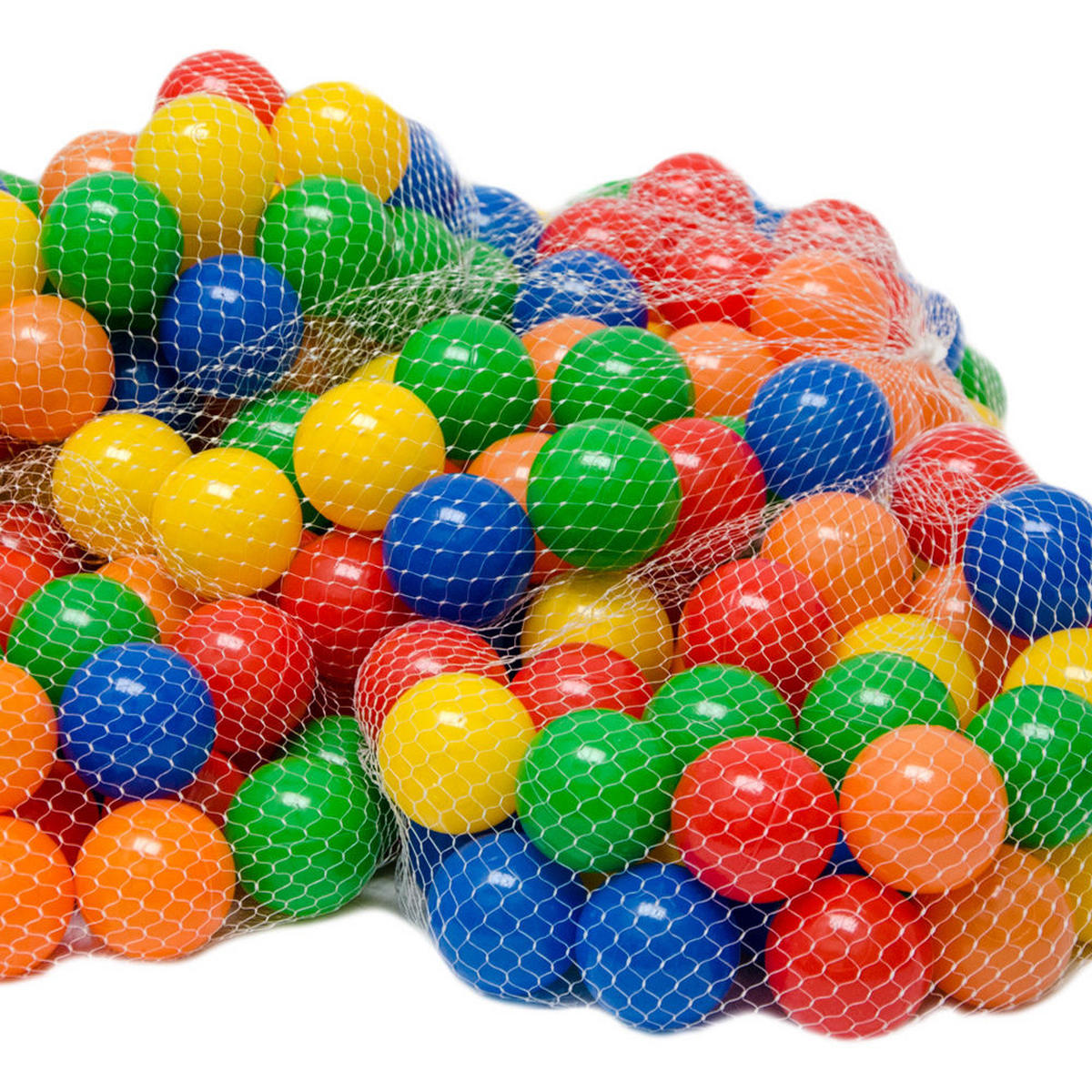 BÄLLEBAD-BÄLLE 50 Stück, bunt, 5.5cm - Multicolor, Kunststoff (5.5/5.5/5.5cm) - Littletom