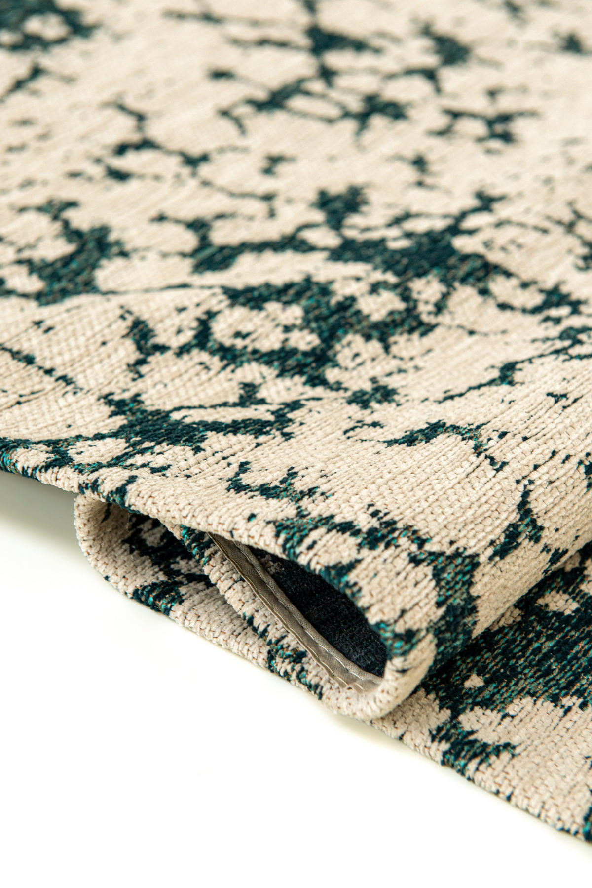 TEPPICH modern Flachgewebe GLOOM Grün 240x340 cm - Grün, Textil (240/340cm) - Novatrend