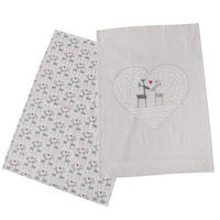 KÜCHENTÜCHER Lovelies 50/70 cm 2er-Set - Multicolor, Naturmaterialien (50/70cm) - Boltze Home
