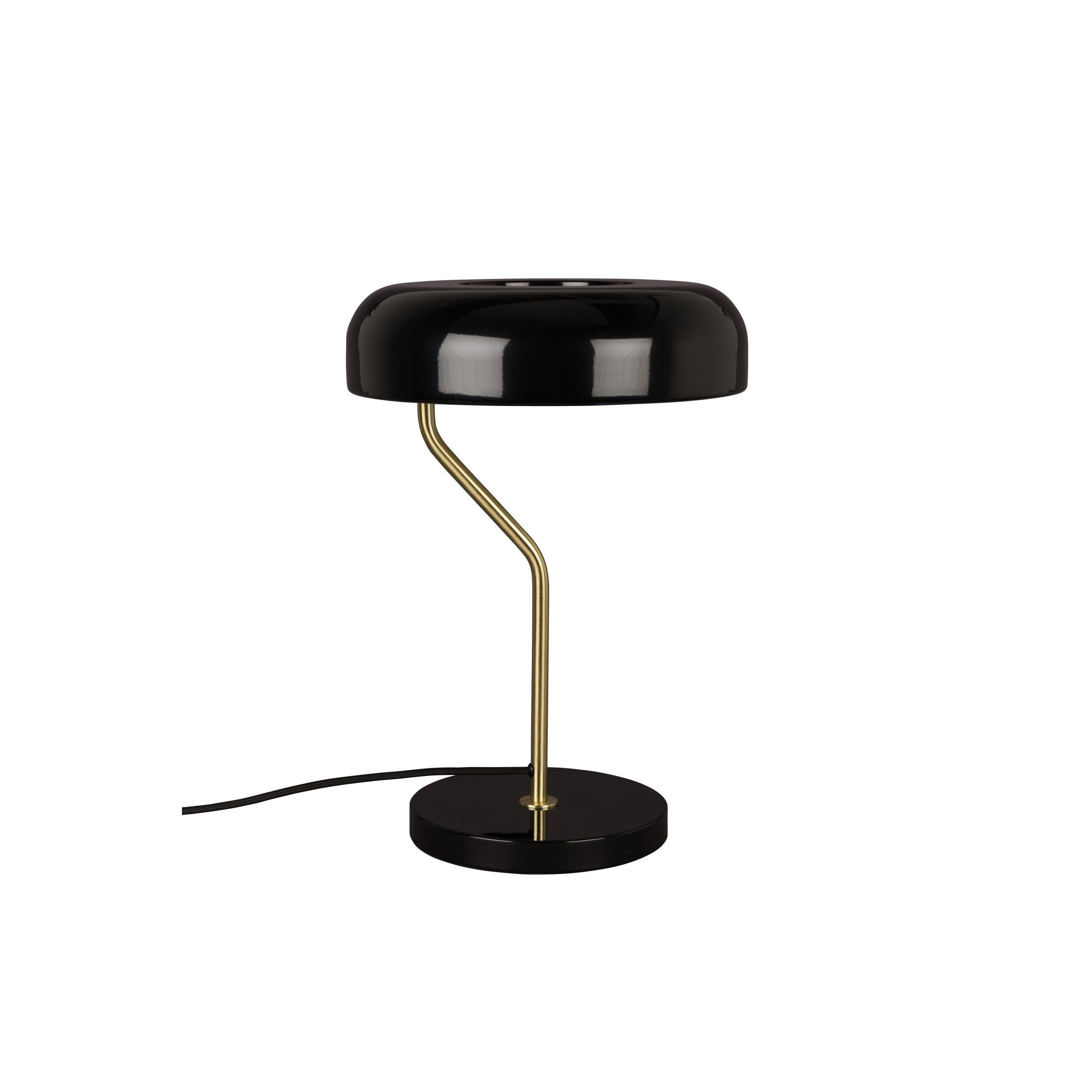 Dutchbone Tischlampe Schwarz 30x42x30 cm