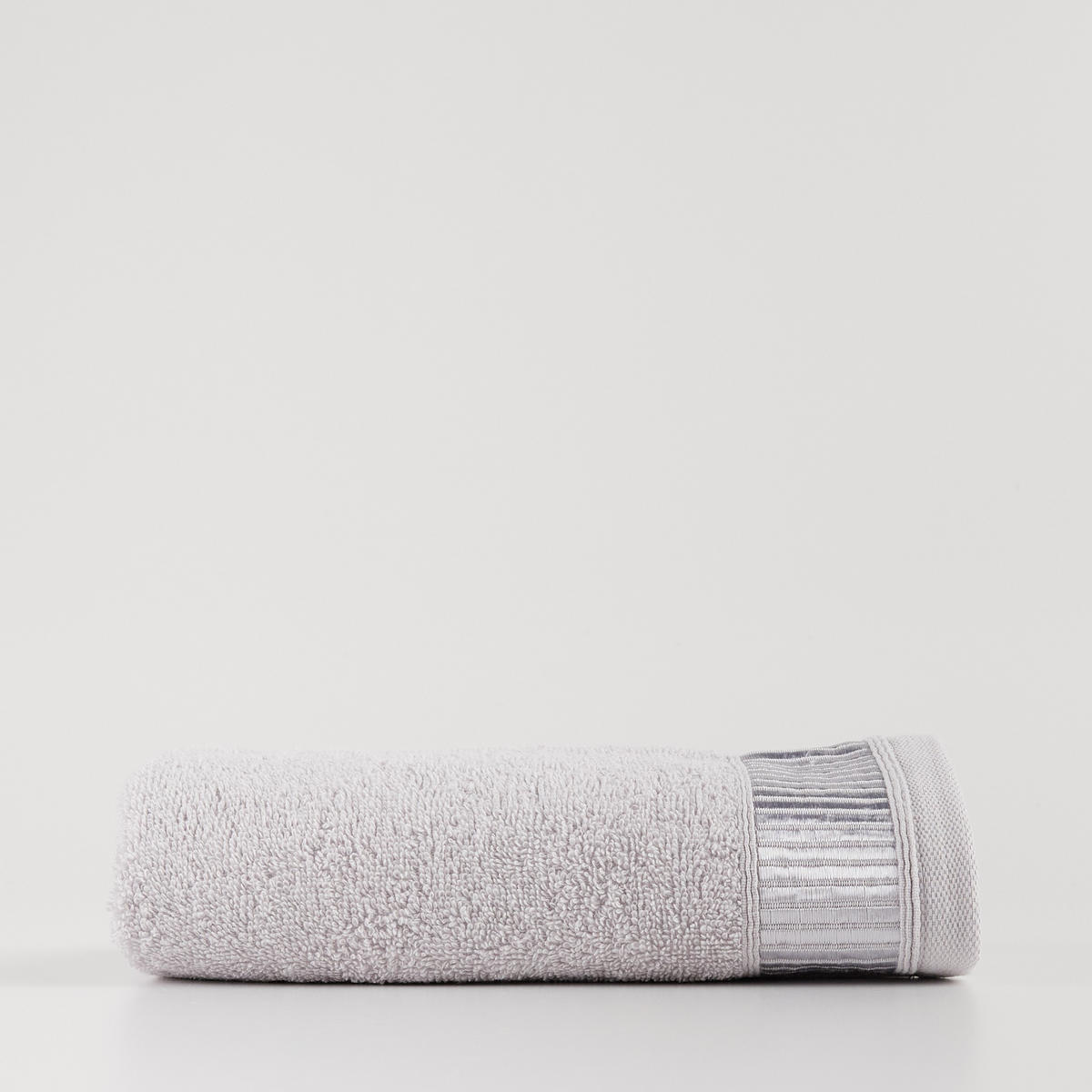 BADETUCH Alicanty - Hellgrau, Textil (50/90cm) - home&you