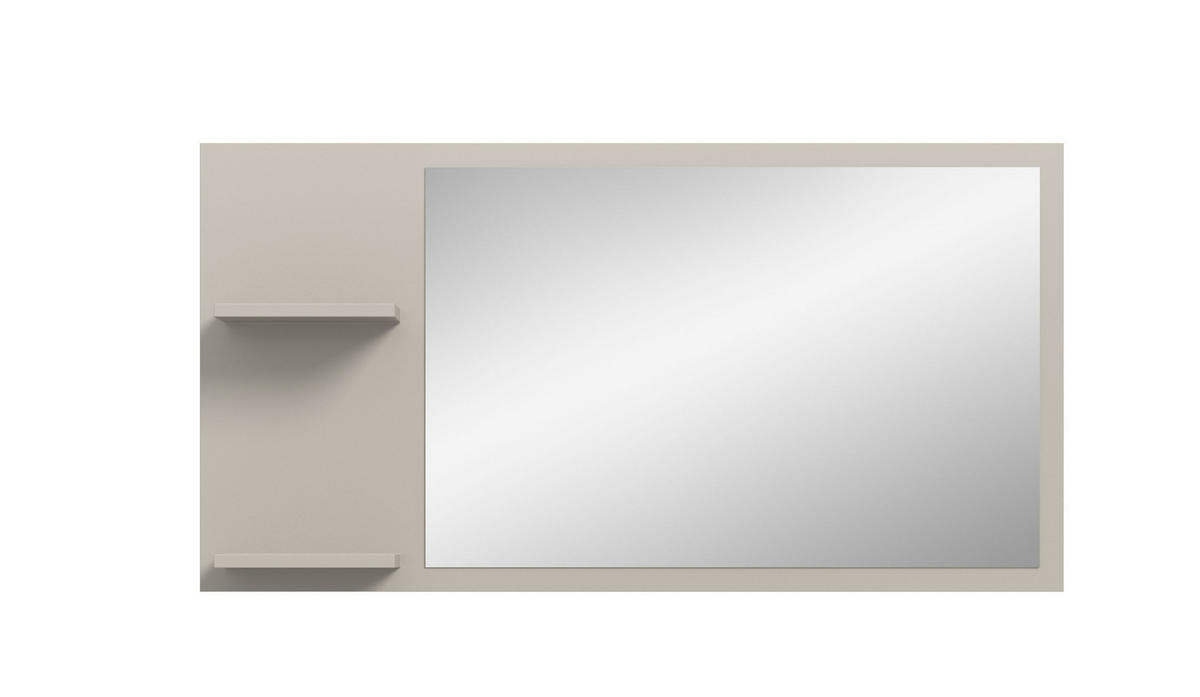 SPIEGEL Luv (B/H/T: ca. 106/55/16 cm) in Kaschmir/Spiegelglas - Kaschmir, Glas (106/55/16cm)