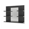 KOUPELNOVÁ ZRCADLOVÁ SKŘÍŇKA Wilbur Antracit - antracitová, kompozitní dřevo (58.8/50/13.6cm) - Vicco