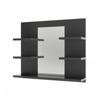 KOUPELNOVÁ ZRCADLOVÁ SKŘÍŇKA Wilbur Antracit - antracitová, kompozitní dřevo (58.8/50/13.6cm) - Vicco