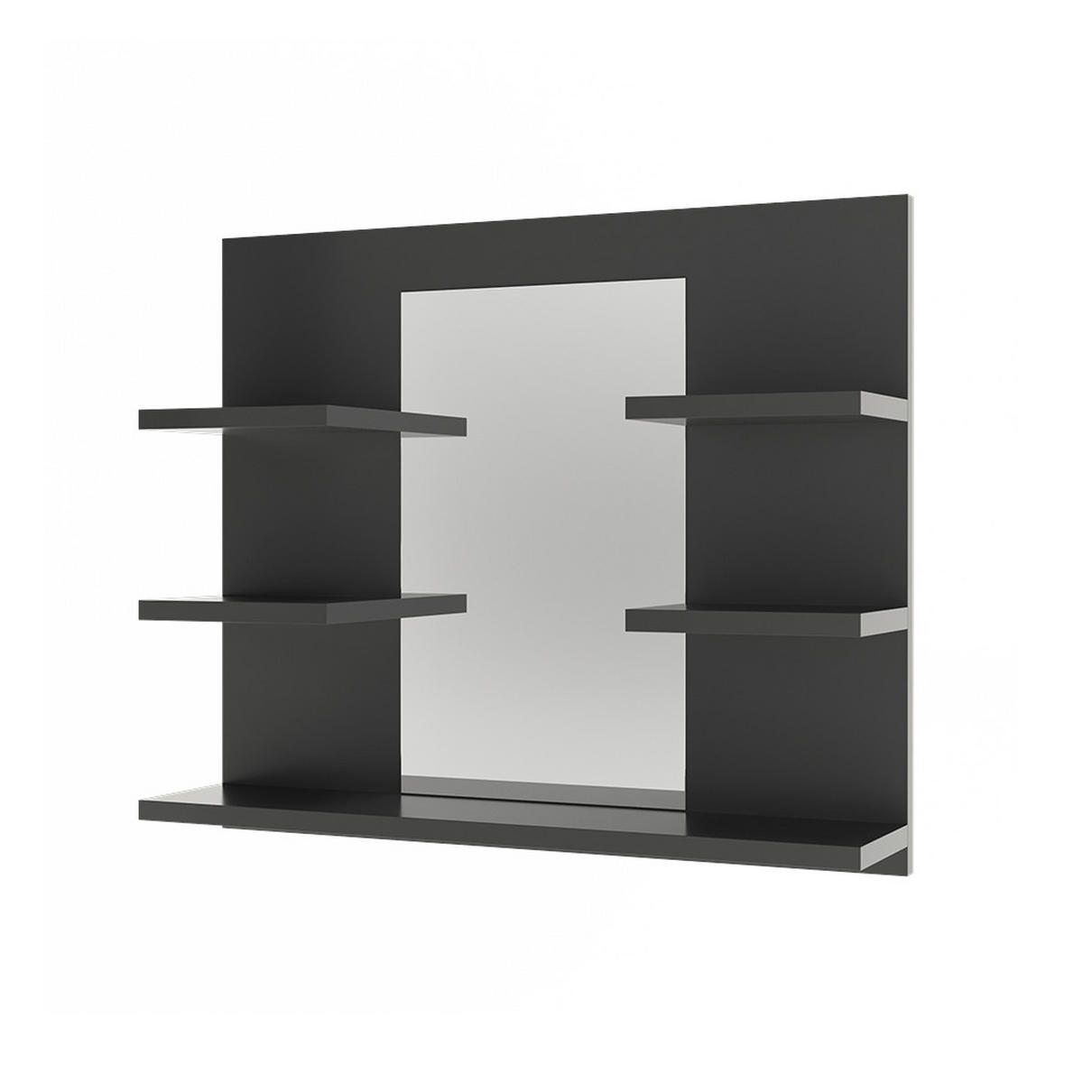 KOUPELNOVÁ ZRCADLOVÁ SKŘÍŇKA Wilbur Antracit - antracitová, kompozitní dřevo (58.8/50/13.6cm) - Vicco