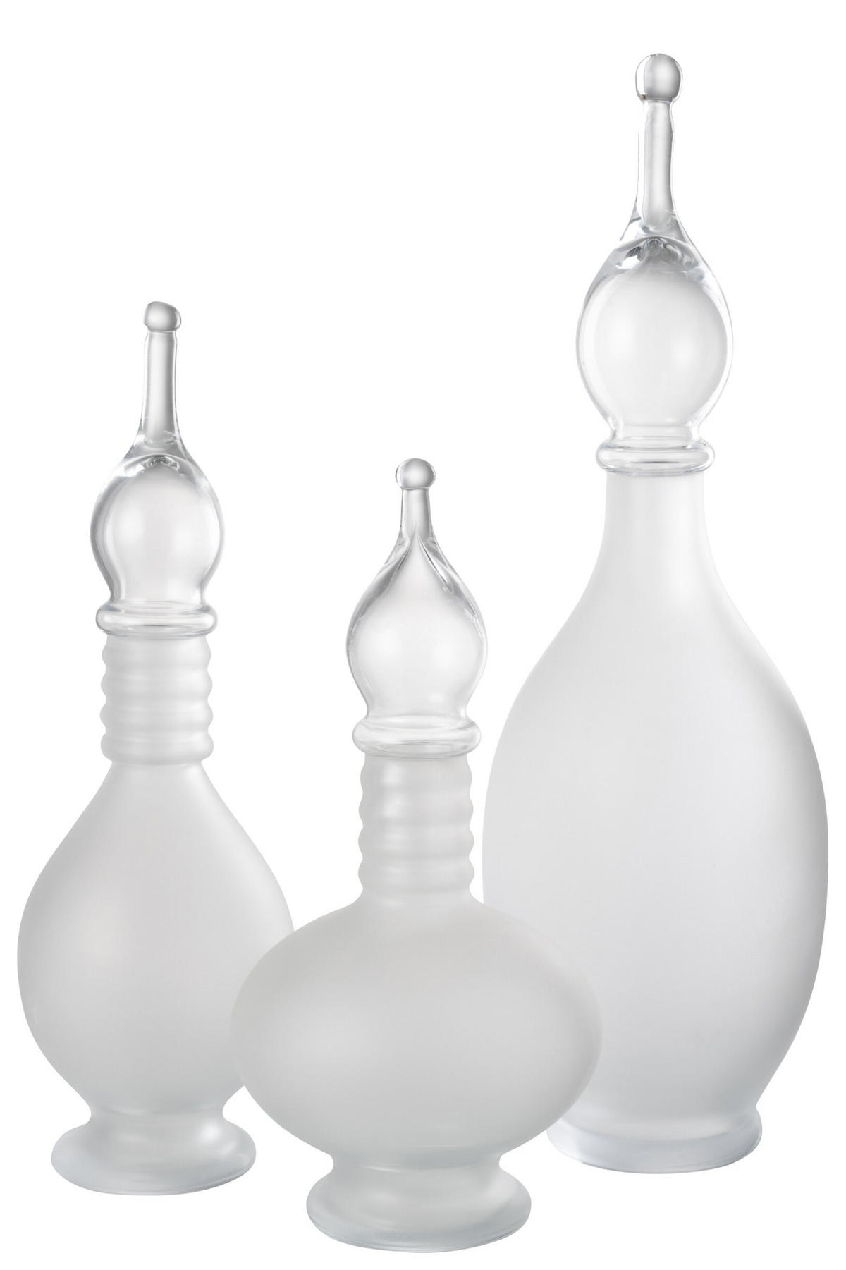 DEKO-OBJEKTE JO - Glas - Transparant - L - Transparent, Glas (17/53/17cm) - J-Line