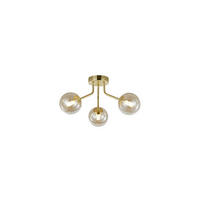 DECKENLEUCHTE Ottavia, Roségold, 20cm - Roségold, Glas (20/40/20cm) - KOSILUM