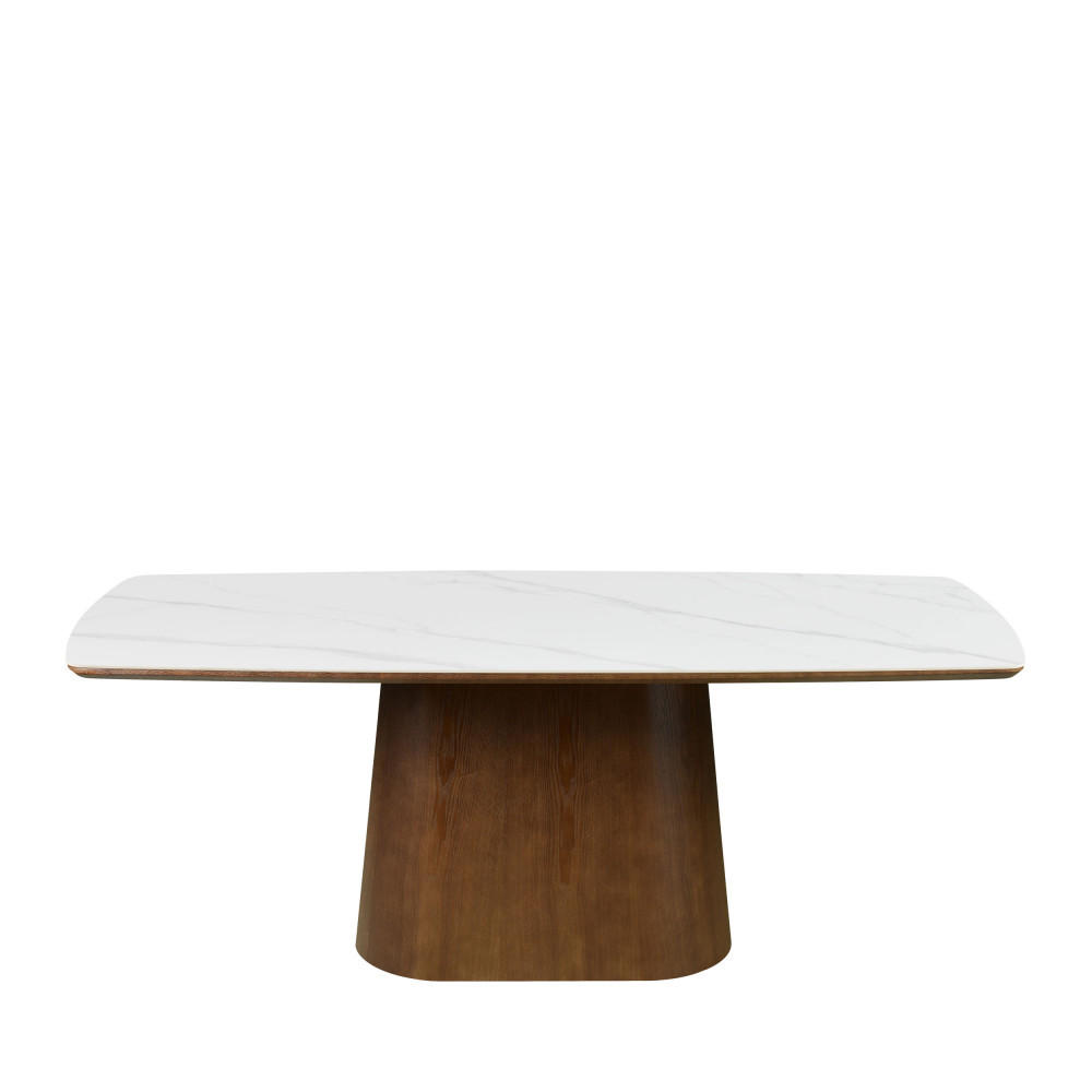 ESSTISCH - Dunkles Holz - Nussbaumfarben, Holz (180/90/76cm) - Drawer