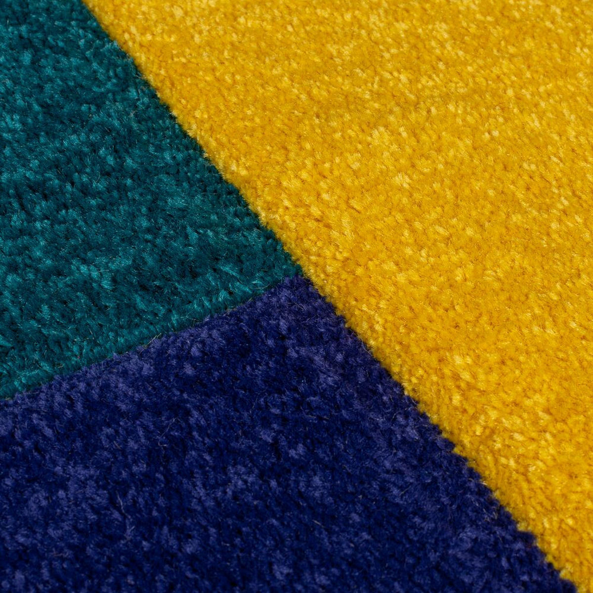 TEPPICH Abstrakt-Design, langlebig, mehrfarbig MOSS, Multi 80x150 cm - Multicolor, Textil (80/150cm) - KADIMA DESIGN