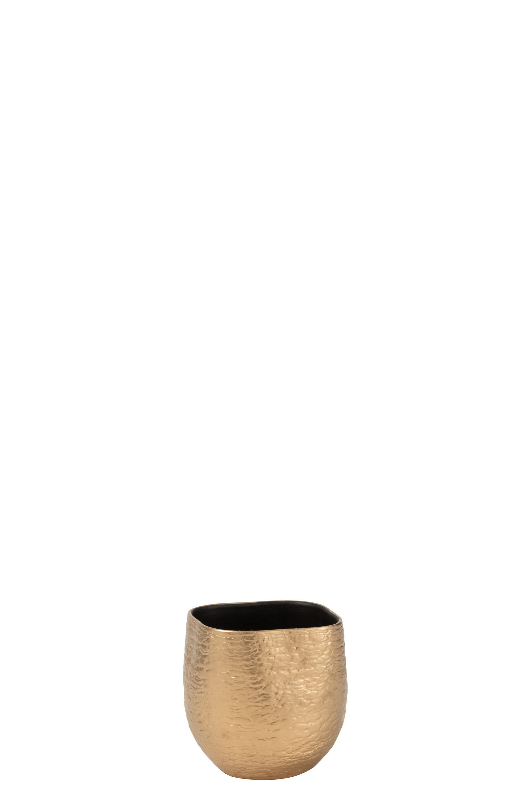 BLUMENTOPF AUDREY - Töpferei - Gold - XS - 2er set - Ø 16,5 cm - Goldfarben, Keramik (16.5/16cm) - J-Line
