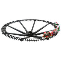 EISENBAHN unter dem Weihnachtsbaum mit Schienen 87,7/87,7/16 cm - Multicolor, Kunststoff (87.7/16/87.7cm) - Fééric Lights and Christmas
