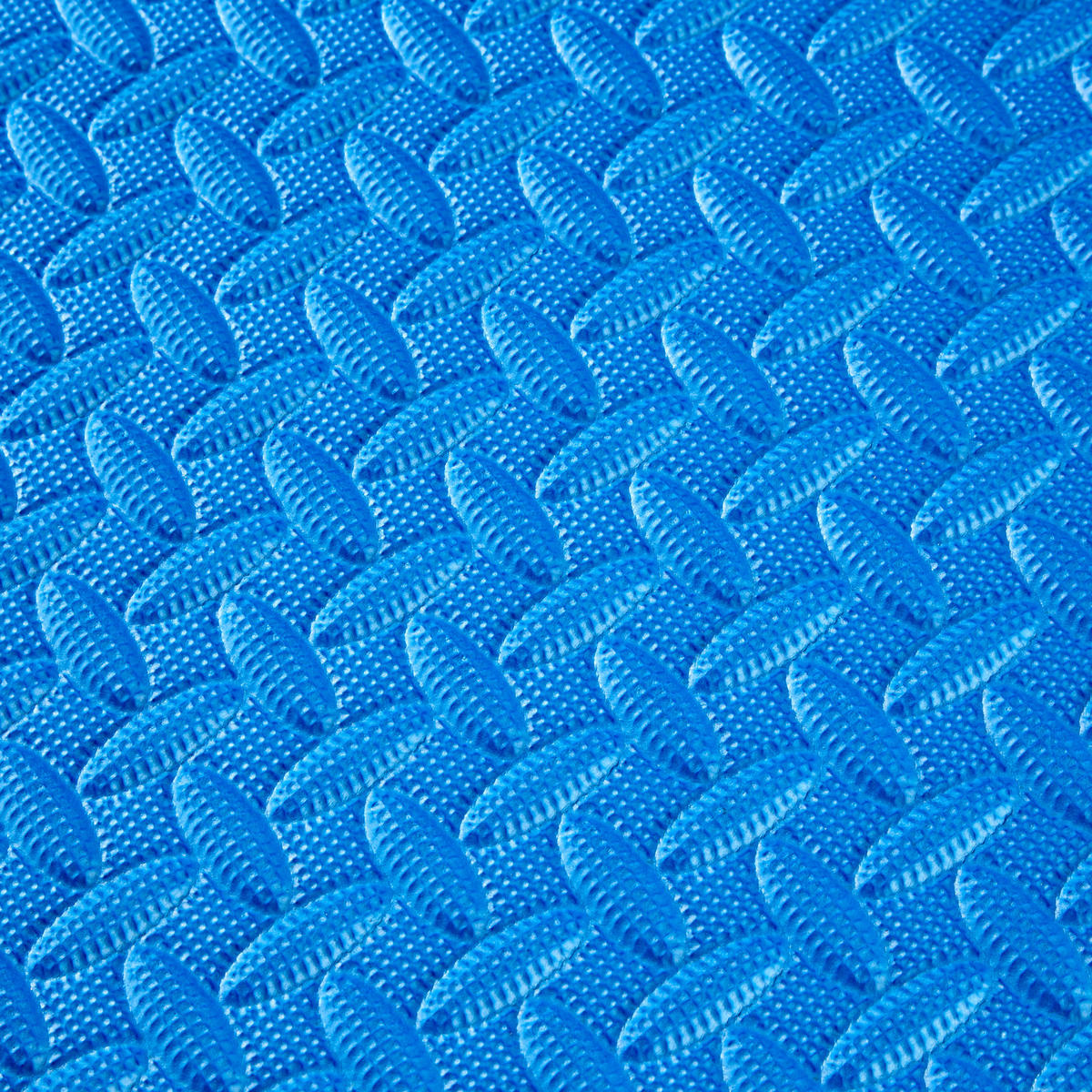 SCHUTZMATTENSET ,leichte Reinigung und flexibel erweiterbar,blau - Blau, Kunststoff (124/307cm) - tectake