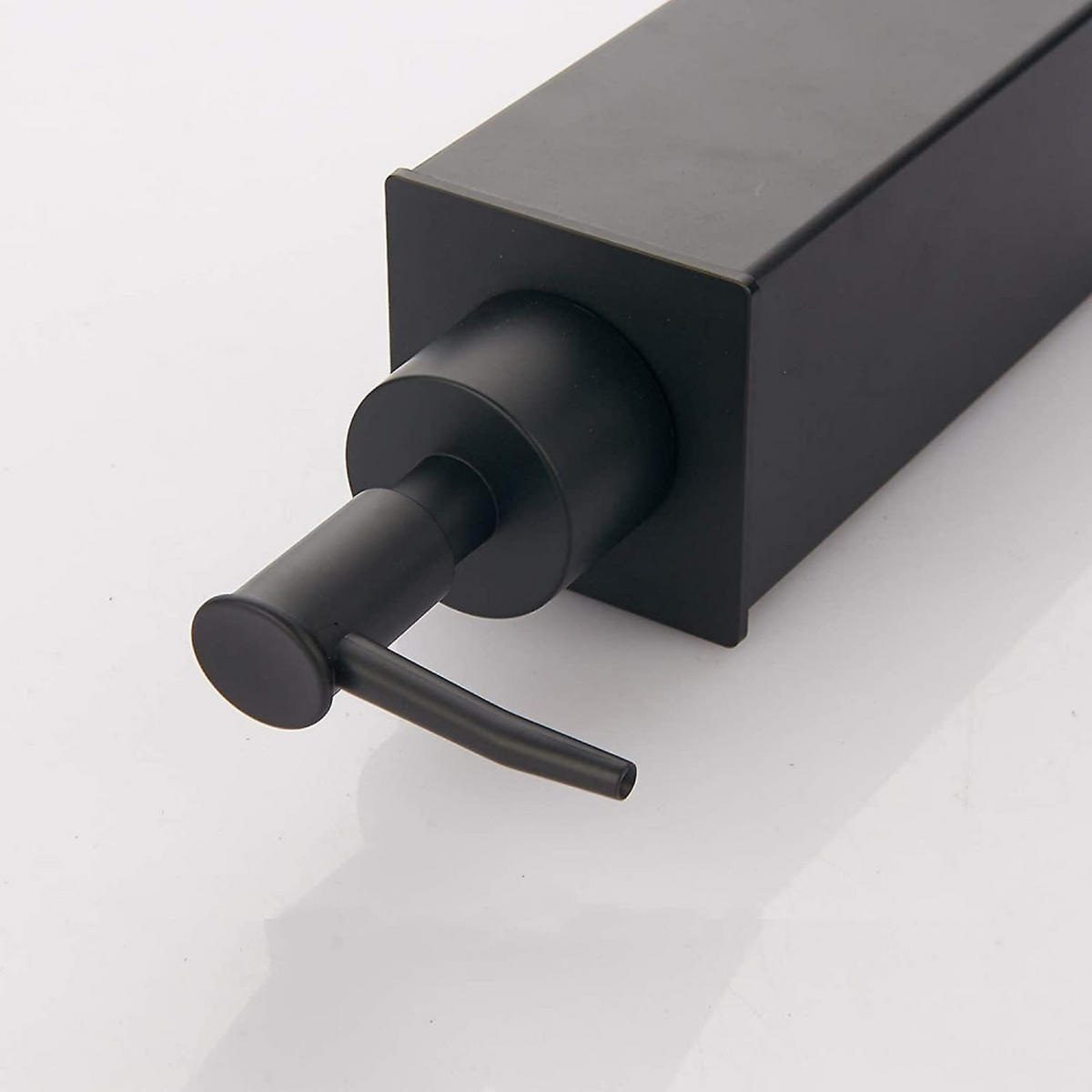 SEIFENSPENDER , Freistehender Seifenspender - Schwarz, Metall (5/6/12.9cm) - BELZ