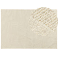TEPPICH Beige 160/230 cm Wolle Sasnak - Beige, Textil (160/230cm) - Beliani