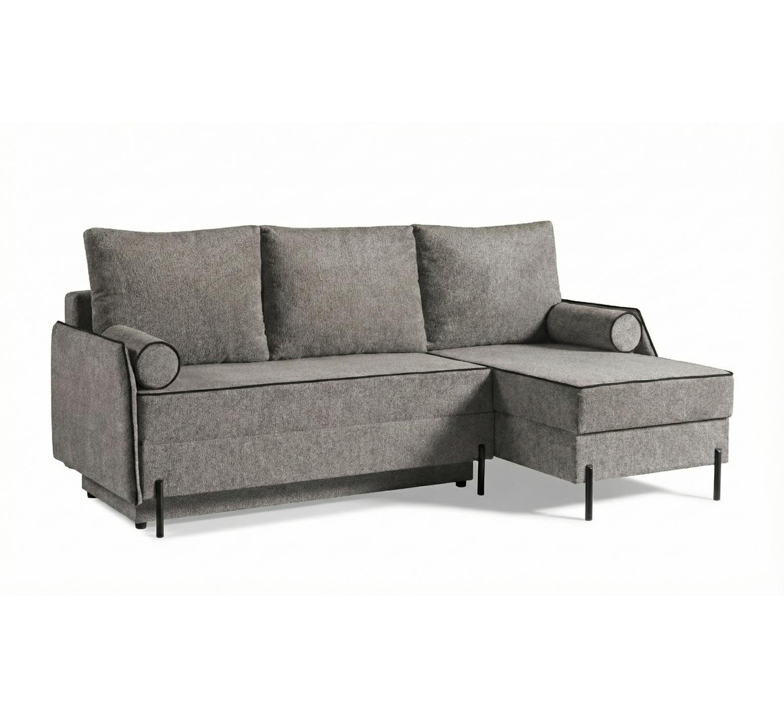 Bettso Ecksofa Beige 212x152 cm