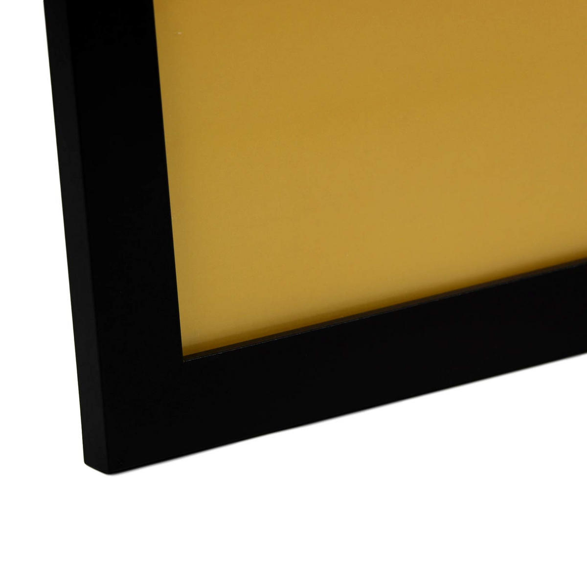 RAHMEN Set mit 48 aus MDF und Acrylglas Schutz und Aussteller für Fotografien, Bilder, Poster, Gemälde, Dekoration für Haus Farbe Schwarz A4 - Schwarz, Holz (21/3/29.7cm) - Nacnic