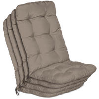 HOCHLEHNER Flair HL 120x50x8cm Taupe (4tlg) - Taupe, Textil (50/120cm) - Beautissu 
