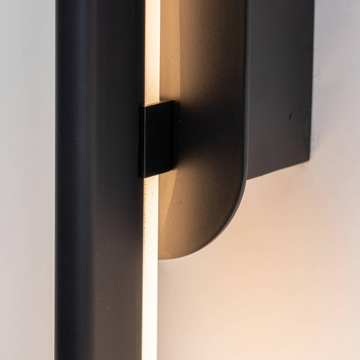 WANDLEUCHTE Taranto, Schwarz, 51cm - Schwarz, Metall (8/49.3/51cm) - KOSILUM
