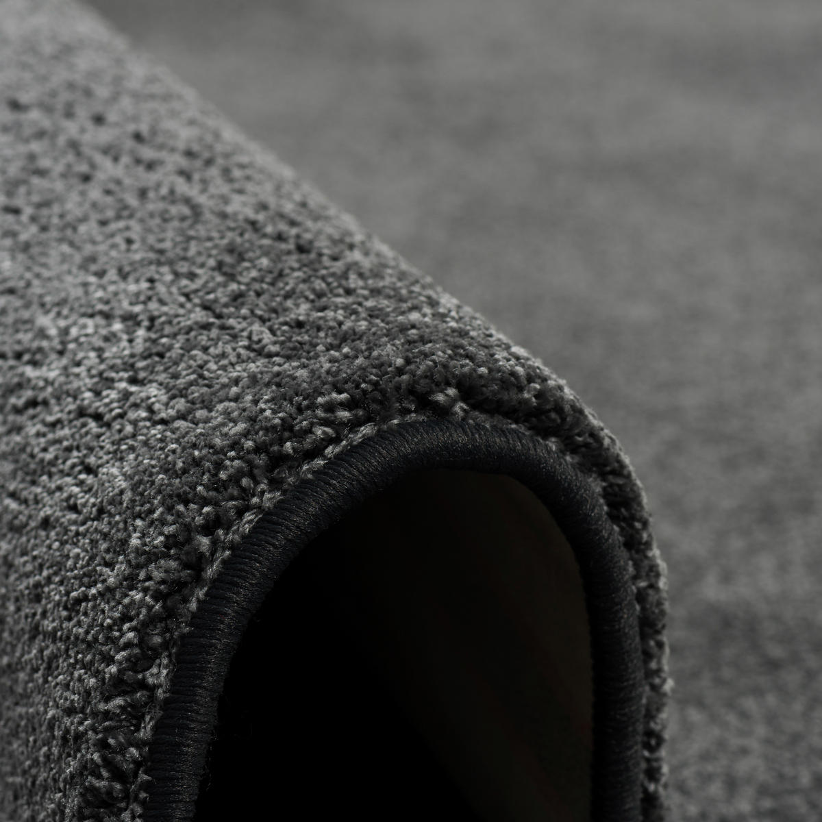 HOCHFLOR LUXUS VELOURS TEPPICH TOUCH - Anthrazit, Textil (160/200cm) - Snapstyle