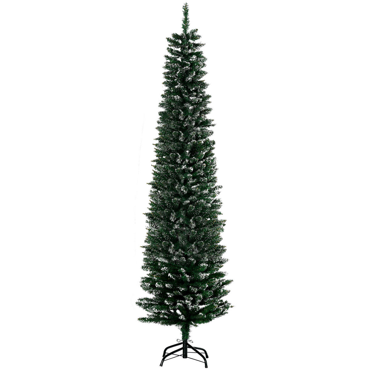WEIHNACHTSBAUM 190 cm, stabile Basis, Grün - Grün, Kunststoff (53/190cm) - HOMCOM