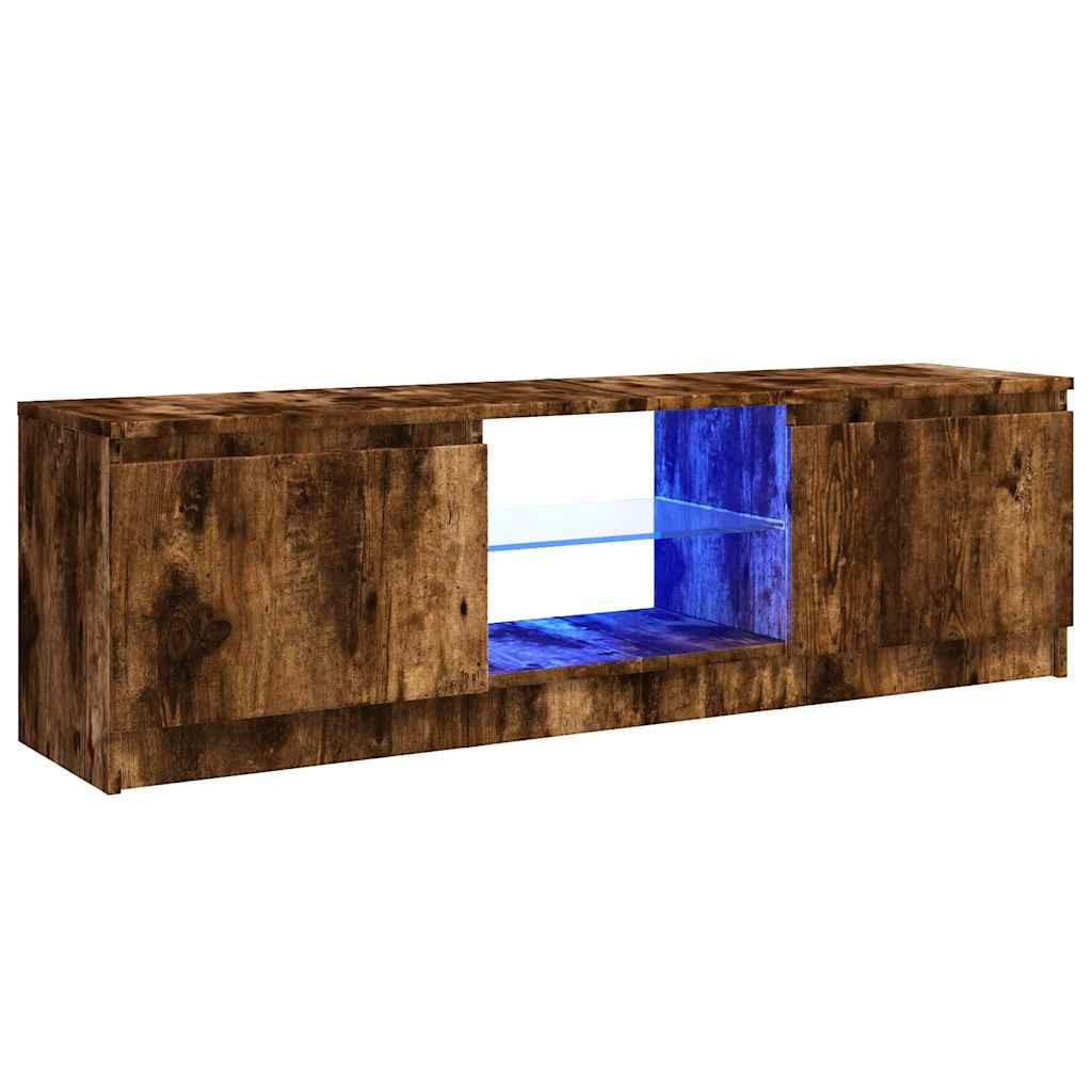 vidaXL Lowboard Dunkelbraun 120x36x30 cm