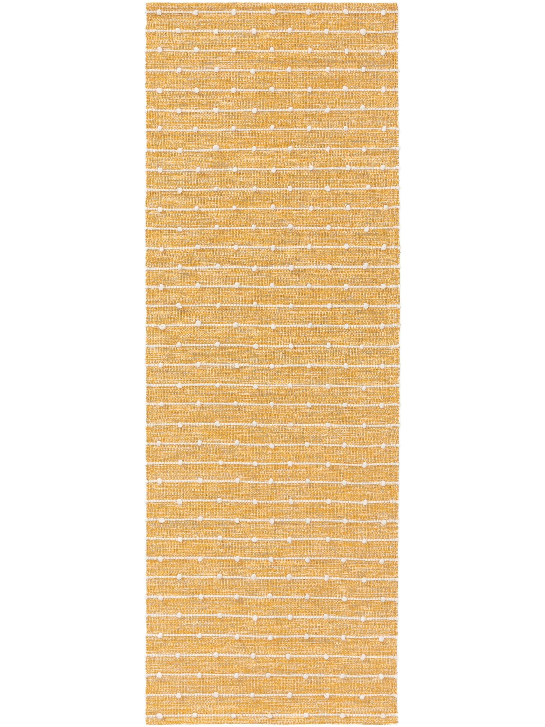 LÄUFER Lupo Gelb 70x200 cm - Gelb, Textil (70/200cm) - Lytte