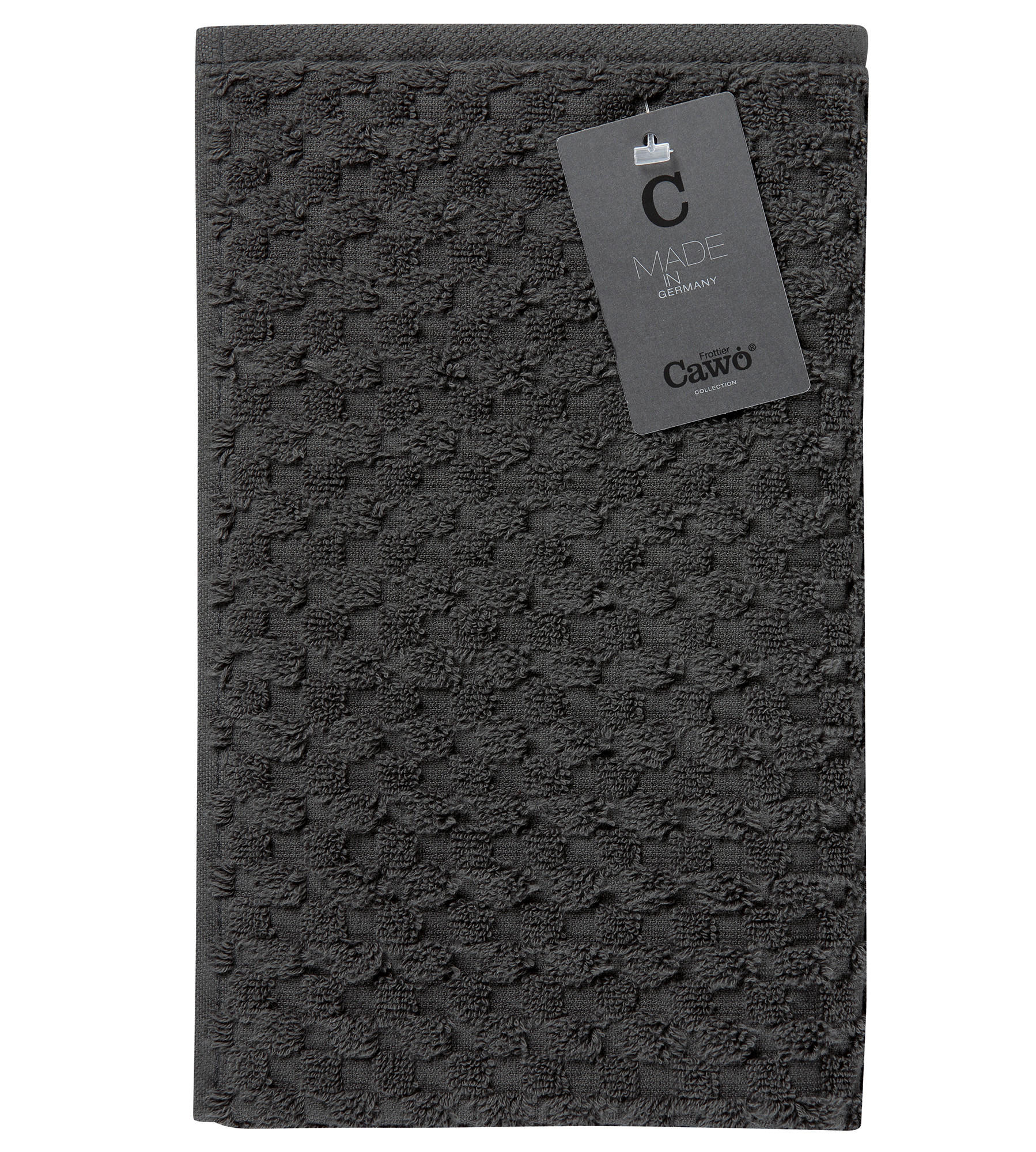 KÜCHENHANDTÜCHER CUISINE PRO UNI 520 BASALT - 740 - Grau, Textil (50/50cm) - Cawoe