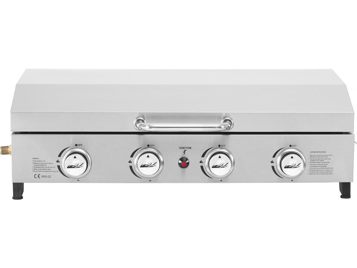 PLANCHA fasto Grau - Grau, Metall (52/25/84cm) - Habitat Garten