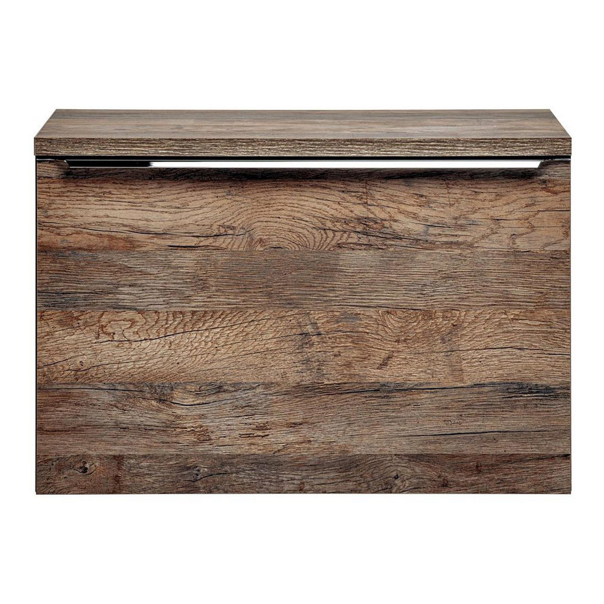 BADMÖBEL-SET 2-TLG. Puebla-56 - Braun, Holzwerkstoff (60/49/46cm) - Lomado