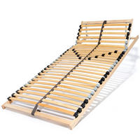 LATTENROST ERGO K 90x190 cm Kopfteil verstellbar - Naturfarben, Holz (90/190cm) - Coemo