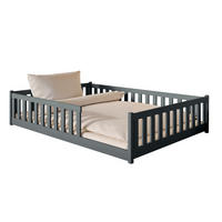 KREVET 140/200 Maya Antracit - antracit, drvo (140/200cm) - Petits-meubles