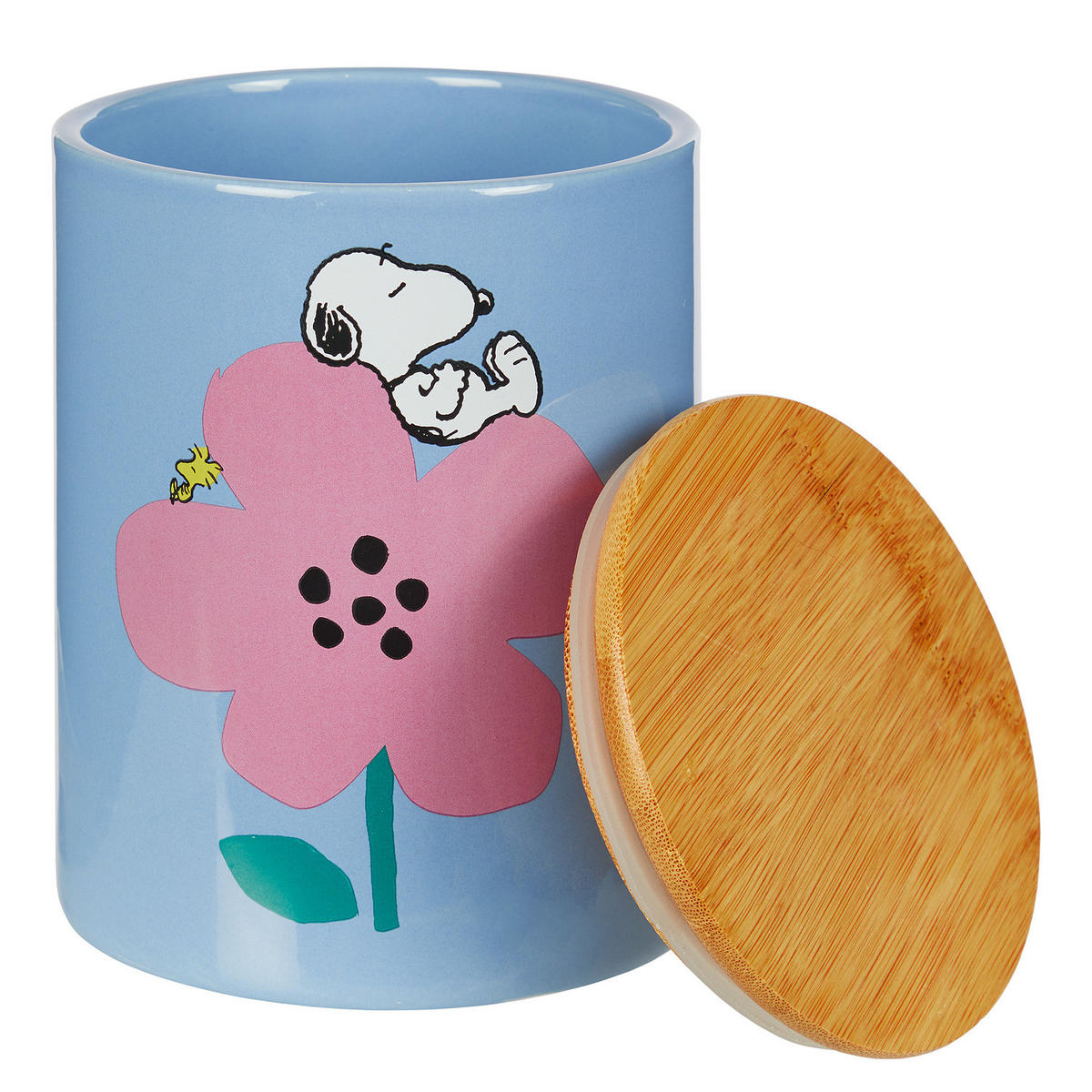AUFBEWAHRUNGSDOSE Peanuts - Blau, Keramik (12/16/12cm) - Butlers