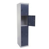 SCHLIESSFACH Anthrazit, Grau - Dunkelblau, Metall (38/180/45cm) - MCW