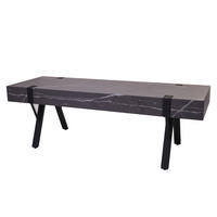 TV-RACK Grau - Grau, Holz (120/42/40cm) - Jamb
