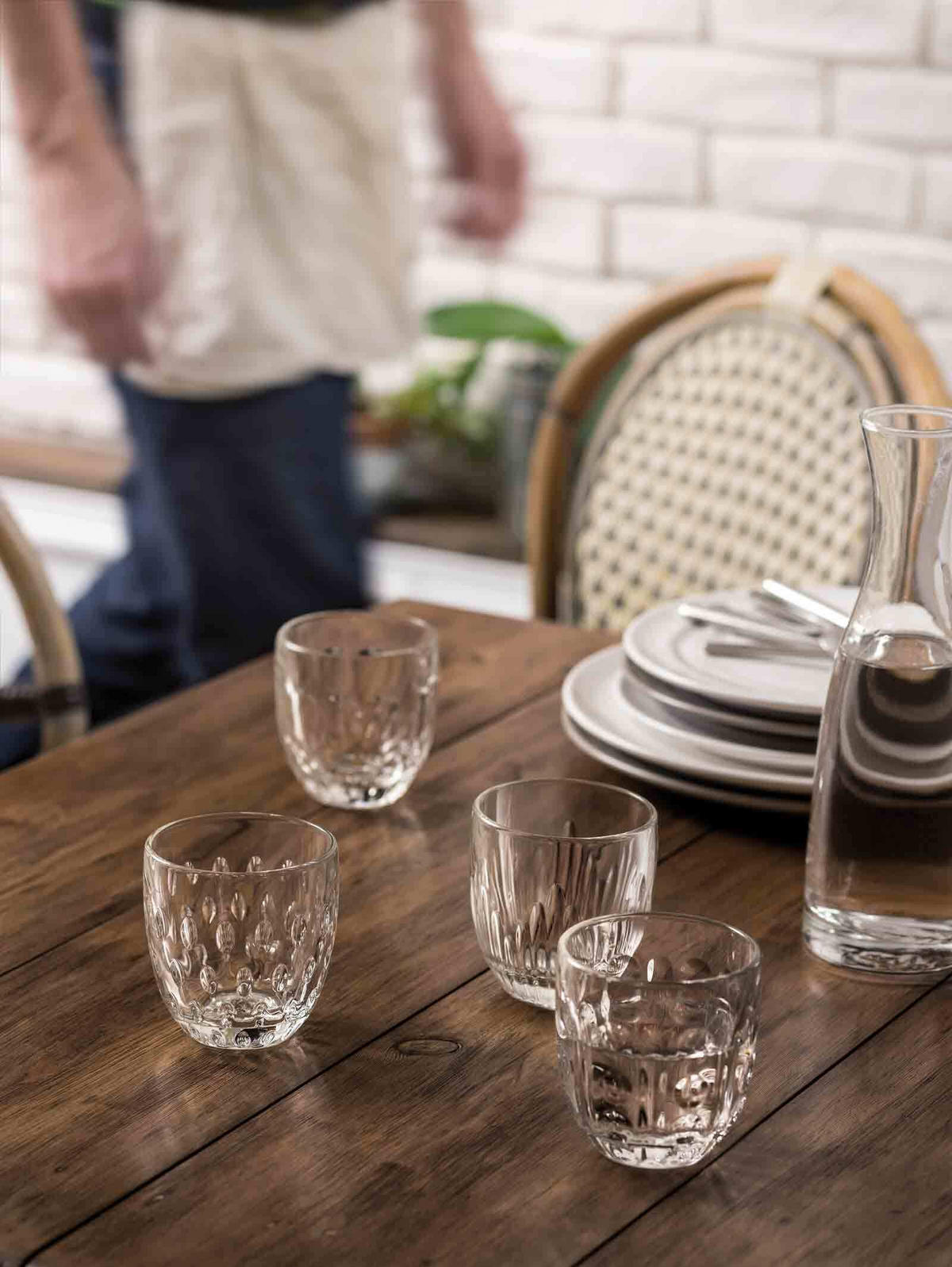 WASSERGLÄSER Hugo transparent 230 ml 4er Set - Transparent, Glas (0.23L) - La Rochère