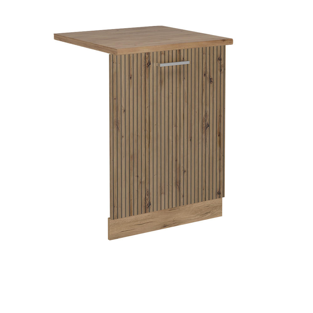 DISKMASKINENS FRONTPANEL R-Line Hantverks ek 60 cm , AP Oak Ek Artisan, Honungsek 81.8/60/60 cm