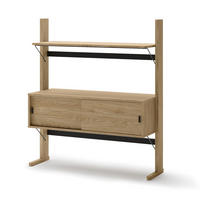REGAL-SIDEBOARD Ollie Eichenholzoptik 108 cm - Eichefarben, Holzwerkstoff (108/121/40cm) - Selsey