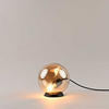 TISCHLAMPE Orb Amber Ø 20cm - Orange, Glas (20/20cm) - s.luce