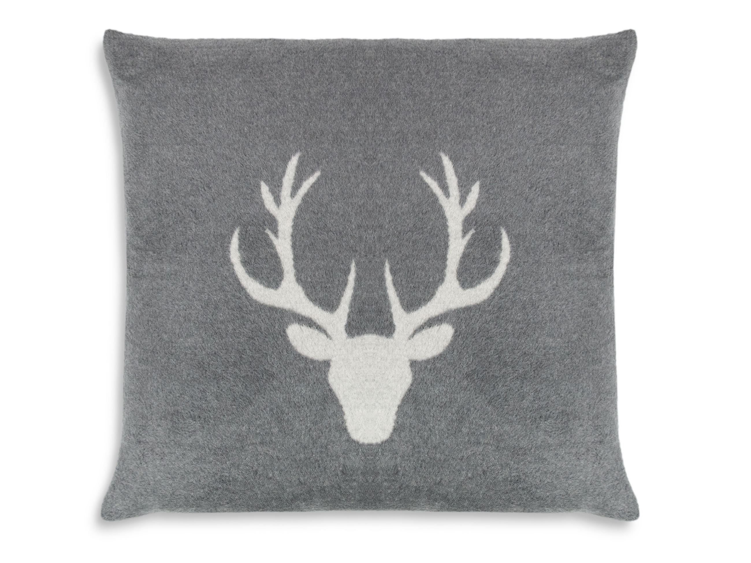 KISSENBEZUG, 50x50 cm, 60% Baumwolle, 40% Polyacryl, Grau - Grau, Naturmaterialien (50/50cm) - Zollner