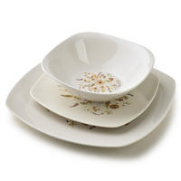GESCHIRR-SET Lea 18-tlg Beige 30/30/20cm Porzellan - Beige, Keramik (30/20/30cm) - Mondex