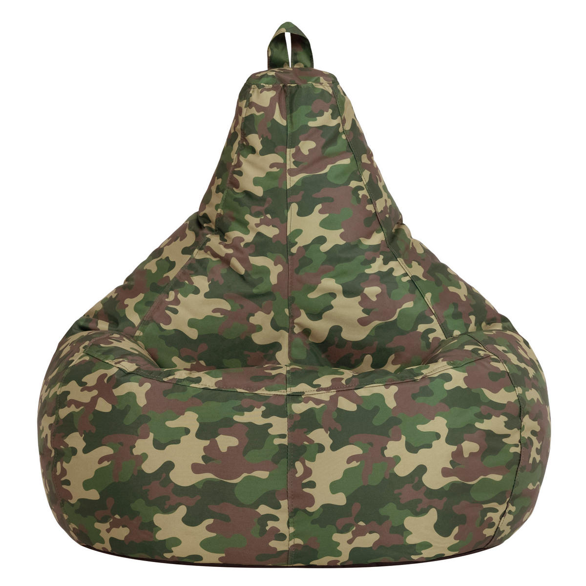 SITZSACK Gaming Camouflage - Grün, Textil (90/73/84cm) - icon
