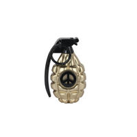 SKULPTUR Gold 15/25 cm - Goldfarben/Schwarz, Stein (1.2/25/13cm) - KUNSTLOFT