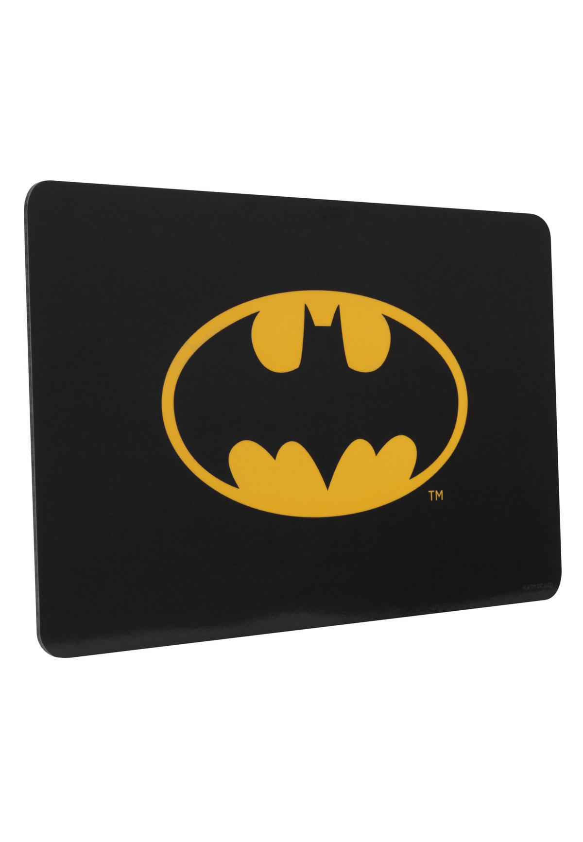 BRETTCHEN DC Comics Batman Logo Schwarz 14,5 x 23,5 cm - Multicolor, Kunststoff (14.5/23.5cm) - DC Comics
