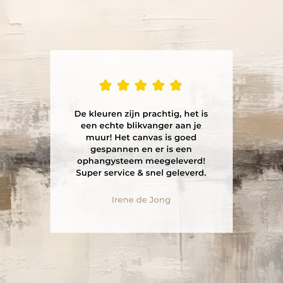 OBRAZ NA PLÁTNĚ Moderní umění - Abstraktní - Béžová 20x20 cm - béžová, textil (20/20cm) - MuchoWow