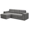 ECKSOFA BLENDI - Dunkelgrau (Monolith 85) - Dunkelgrau, Holzwerkstoff (260/150cm) - Möblo
